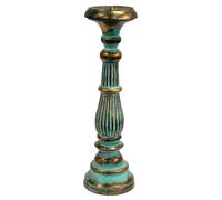 KDMD Large Candle Stand - Turquois Gold KDMD Gold