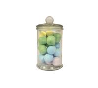 KDMD Large Clear Candy Jar - Versatile Glass Storage & Decor KDMD Clear