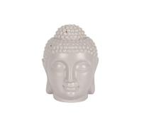 KDMD Large Grey Buddha Head Oil Burner KDMD Grey