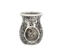 KDMD Large Gunmetal Grey Crackle Oil Burner KDMD Grey