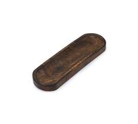 KDMD Large Mango Wood Incense Tray 30x10cm - Elegant & Functional Holder in Brown | Size: 30x10 cm KDMD Brown 30x10 cm