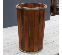 KDMD Large Nautical Display Tub - Brown 45x32cm | Size: 45x32 cm KDMD Brown 45x32 cm