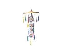 Large Drama Dreancatcher Pastal Rainbow Multicolor