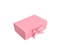 KDMD Large Pink Flat Pack Gift Box - Easy Assembly & Stylish Design in Light Pink KDMD Light Pink