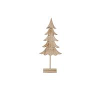 KDMD Large Rustic Fir Tree on Stand - Natural Holiday Decor in Light Brown KDMD Light Brown