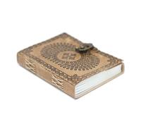 KDMD Leather Blue Mandala Notebook (7x5") KDMD Blue