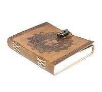 KDMD Leather Greenman Notebook (6x8") in Brown KDMD Brown