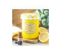 KDMD Lemon Curd Jar Oil Burner & Wax Warmer in Yellow KDMD Yellow