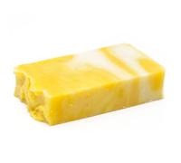 KDMD Lemon - Olive Oil Soap - SLICE approx 100g in Yellow KDMD Yellow