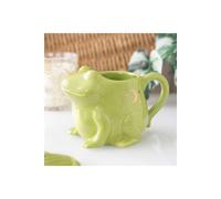 KDMD Luna Frog-Shaped Ceramic Mug - Quirky Animal Lover's Coffee Cup in Green KDMD Green