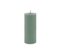 KDMD Luxe Collection Melt Effect Sage LED Wax Candle - Safe, Realistic Glow in Green KDMD Green