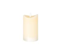 Luxe Collection Natural Glow 2.75X5" Cream Melted Led Candle