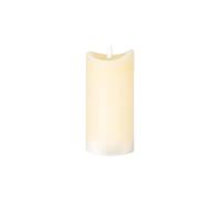 Luxe Collection Natural Glow Cream Melted Edge Led Candle - 2.75X6 Inches