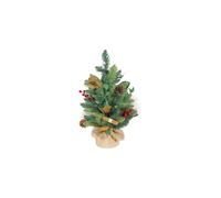 KDMD Luxury Christmas Tree with OrangeCinnamon & Cones 60cm in Green KDMD Green