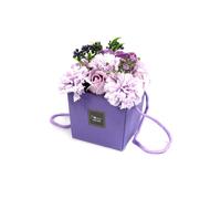 KDMD Luxury Soap Flower Bouquet with Lavender Rose & Carnation