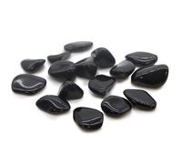 KDMD M Tumble Stone - Obsidian Black - (Set of 24) KDMD Black One Size