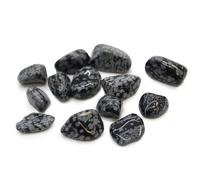 KDMD M Tumble Stone - Obsidian Snowflake - (Set of 24) in Black KDMD Black One Size