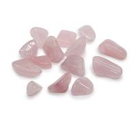 KDMD M Tumble Stone - Rose Quartz - (Set of 24) in Pink KDMD Pink One Size