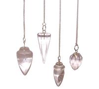 KDMD Magic Pendulum - Rock Quartz in White KDMD White