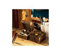 KDMD Magical Enamelled Mango Wood Box - Self-Belief & Intention Gift in Brown KDMD Brown