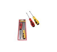 KDMD Magnetic Slotted Cross Screwdriver Set 15cm 2 Piece Tip KDMD Multicolor