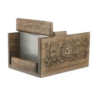 KDMD Mango Wood Antique Style Cutter For Soap Loaves in Brown KDMD Brown