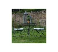 KDMD Marrakech Umber Grey Bistro Set Metal KDMD Grey