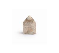 KDMD Matrix Tourmaline Top Polished Point Set of 5 to 6 in Light Sand KDMD Light Sand