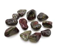 KDMD Medium African Tumble Stones - Dragon Stones - (Set of 12) in Green KDMD Green One Size