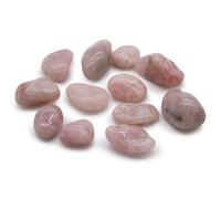 KDMD Medium African Tumble Stones - Rose Quartz - (Set of 12) in Pink KDMD Pink One Size