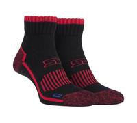 KDMD Men's 1 Pair Storm Bloc High Ankle Length Hiking Socks in Black | Size: 9-12 KDMD Black 9-12