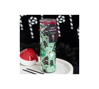 KDMD Merry Creepmas Cursed Candy Cane Tube Candle in Green KDMD Green