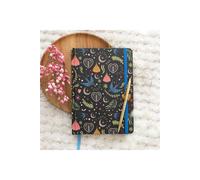KDMD Midnight Bloom Floral A5 Notebook - Stay Organized & Stylish in Black KDMD Black