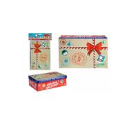 KDMD Mini Special Delivry Christmas Eve Box With Header Card 5 Pack in Light Sand KDMD Light Sand