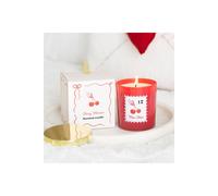 KDMD Mon Cheri Cherry Blossom Candle - Romantic Scented Candle in Red Jar KDMD Red