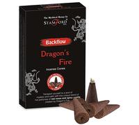 KDMD Mythical Backflow Cones - Dragon Fire in Brown KDMD Brown
