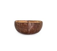 KDMD Natural Coconut Bowl - Handmade Home Decor & Crafts in Chocolate KDMD Chocolate