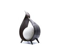 KDMD Natural Coconut Lamp - Chocolate Wrapover Twist KDMD Chocolate