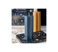 KDMD Navy Starry Night Star Shaped Taper Candle in Teal KDMD Teal