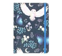 KDMD Night Flight Owl A5 Notebook in Teal KDMD Teal