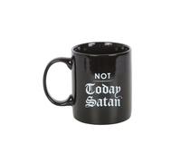 KDMD Not Today Satan Mug in Black KDMD Black