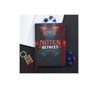 KDMD Notes Between Worlds A5 Notebook - Strange Sightings & Secret Missions in Black KDMD Black