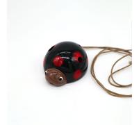 KDMD Ocarina Musical Animal - Ladybird in Black KDMD Black