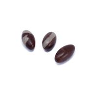 KDMD One Inch Shiva Lingam Stones Sacred Narmada River Crystals in Brown KDMD Brown