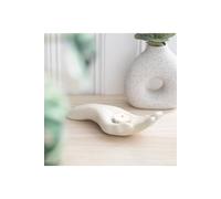 KDMD Open Hand Tealight Holder - Modern, Elegant Candle Display in White KDMD White
