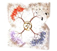 KDMD Orgonite Desk Power Packs - 4 Tree Copper Attractor - Lrg KDMD Multicolor