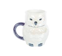 KDMD Owl Shaped Iridescent Mug in White KDMD White