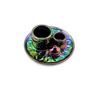 KDMD Palo Santo Stick & Smudge Holder - Mandala - Metalic Rainbow KDMD Multicolor
