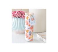 KDMD Pastel Shell & Coconut Sea Salt Candle - Beachy Home Decor & Gift in Light Pink KDMD Light Pink