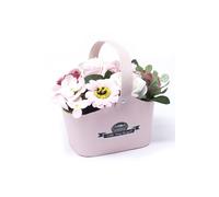 KDMD Peaceful Pink Bath Blossom Petite Rose Bouquet